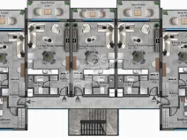 Prodej bytu 1+1, Agios Amvrosios Keryneias, Kypr, 47 m2