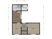 Pronájem rodinného domu, Žabovřesky nad Ohří, 50 m2