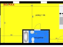 Pronájem bytu 1+kk, Poděbrady, Za Mlékárnou, 53 m2