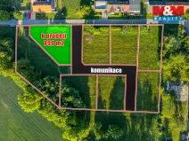 Prodej pozemku pro bydlení, Hrobice, 899 m2