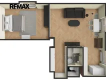 Prodej bytu 2+kk, Praha - Vršovice, Bělocerkevská, 52 m2