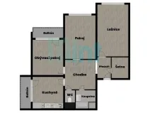 Prodej bytu 3+1, Ostrava, Zdeňka Štěpánka, 83 m2