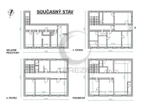 Prodej činžovního domu, Ústí nad Labem, K Přejezdu, 382 m2