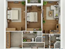 Prodej bytu 3+1, Praha - Holešovice, Bubenské nábřeží, 84 m2