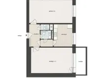 Prodej bytu 2+1, Ostrava, Čkalovova, 55 m2