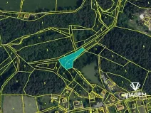 Prodej podílu lesa, Mírová pod Kozákovem, 844 m2