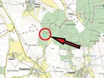 Prodej podílu lesa, Chýstovice, 669 m2
