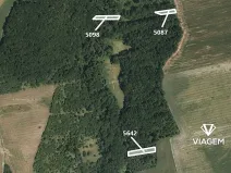 Prodej podílu lesa, Hradčovice, 985 m2