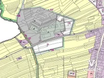 Prodej podílu zahrady, Újezd, 695 m2