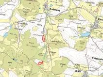 Prodej pole, Kuřimany, 7564 m2