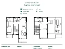 Prodej atypického bytu, Palasë, Albánie, 144 m2