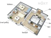 Prodej apartmánu, Vejprty, Moskevská, 53 m2