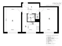 Pronájem bytu 2+1, Praha - Krč, Antala Staška, 52 m2