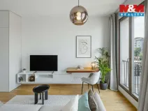 Pronájem bytu 1+kk, Praha - Smíchov, Toyen, 38 m2