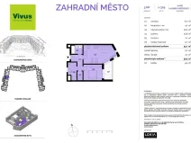 Prodej bytu 2+kk, Praha - Záběhlice, Želivecká, 60 m2