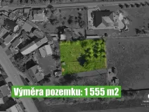 Prodej pozemku, Litovel - Tři Dvory, 1555 m2