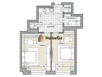 Pronájem bytu 2+1, Praha - Nusle, U gymnázia, 60 m2