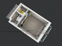 Pronájem bytu 1+kk, České Budějovice, Na Zlaté stoce, 31 m2