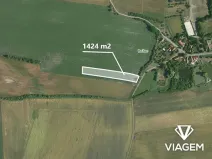 Prodej podílu pole, Krakovany, 1424 m2