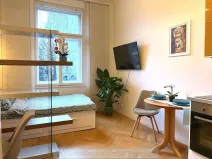 Pronájem bytu 1+kk, Praha - Nusle, náměstí Bratří Synků, 23 m2