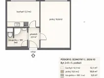 Prodej bytu 1+1, Karviná, Flemingova, 37 m2