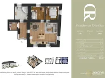 Prodej bytu 3+kk, Trhová Kamenice, Raisovo náměstí, 89 m2