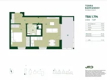 Prodej bytu 2+kk, Praha - Hlubočepy, Silurská, 52 m2