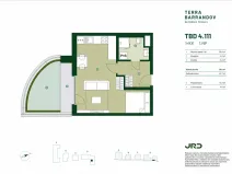 Prodej bytu 1+kk, Praha - Hlubočepy, Silurská, 42 m2