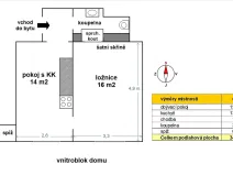 Pronájem bytu 1+1, Praha - Vršovice, Moskevská, 35 m2