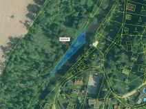 Dražba pozemku, Římov, 682 m2