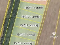 Prodej zahrady, Praha, 1000 m2