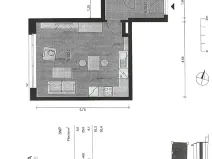 Prodej bytu 1+kk, Praha - Chodov, Benkova, 37 m2