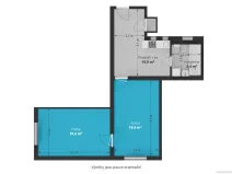 Pronájem bytu 2+kk, Praha - Holešovice, Přístavní, 62 m2
