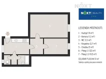 Prodej bytu 2+1, Brno, Skořepka, 55 m2