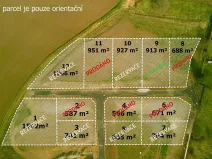 Prodej pozemku pro bydlení, Medlovice, 913 m2