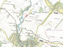 Prodej pole, Žleby, 1338 m2