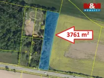 Pronájem zahrady, Sezemice - Kladina, 3761 m2