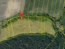 Prodej podílu lesa, Ratíškovice, 2864 m2