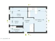 Prodej bytu 3+kk, Hradec Králové, Slezská, 55 m2