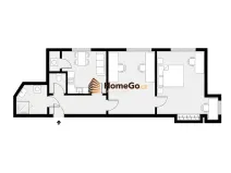 Pronájem bytu 3+kk, Praha - Nusle, Žateckých, 65 m2