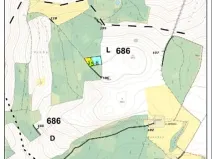 Prodej lesa, Červená Řečice, 308 m2