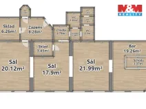 Prodej obchodního prostoru, Plzeň - Jižní Předměstí, Klatovská třída, 111 m2