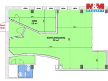 Pronájem obchodního prostoru, Ostrava - Hrabůvka, Dr. Martínka, 66 m2