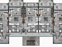 Prodej bytu 1+1, Agios Amvrosios Keryneias, Kypr, 47 m2