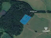 Prodej podílu lesa, Kardašova Řečice, 1725 m2