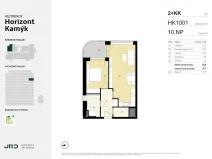 Prodej bytu 2+kk, Praha - Kamýk, Smotlachova, 57 m2