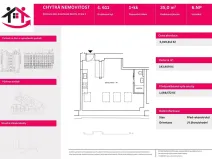 Prodej bytu 1+kk, Praha - Nové Město, Kateřinská, 35 m2