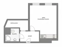 Pronájem bytu 1+kk, Brandýs nad Labem-Stará Boleslav, Ivana Olbrachta, 32 m2