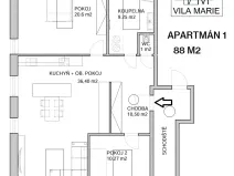 Prodej bytu 3+kk, Chotěšov, Starý mlýn, 88 m2