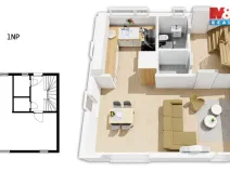 Prodej domu na klíč, Květnice, V Zelených, 96 m2
